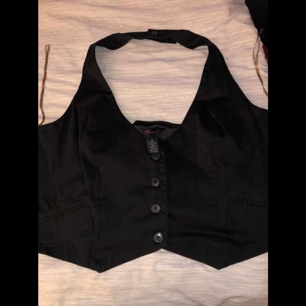 Torrid satin lined vest